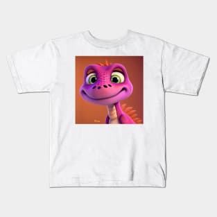 Baby Dinosaur Dino Bambino - Aria Kids T-Shirt